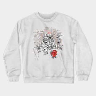 Red Means Go Crewneck Sweatshirt